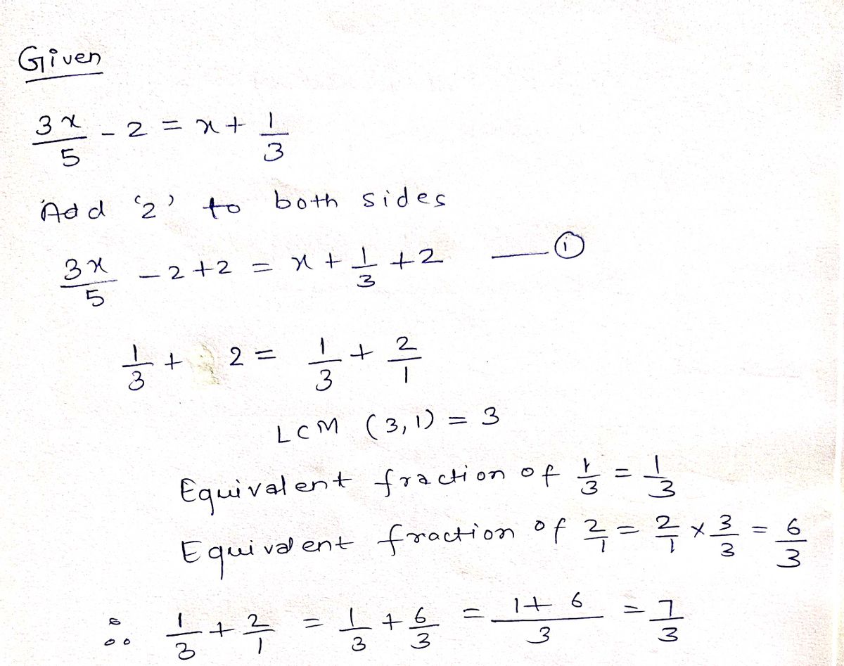 Algebra homework question answer, step 1, image 1